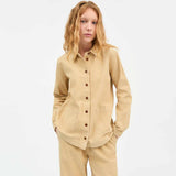 SKALL STUDIO Jin overshirt - Noisette