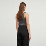 SKALL STUDIO Edie top - Dark Grey melange