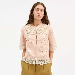 SKALL STUDIO Talia skjorte - Antique rose