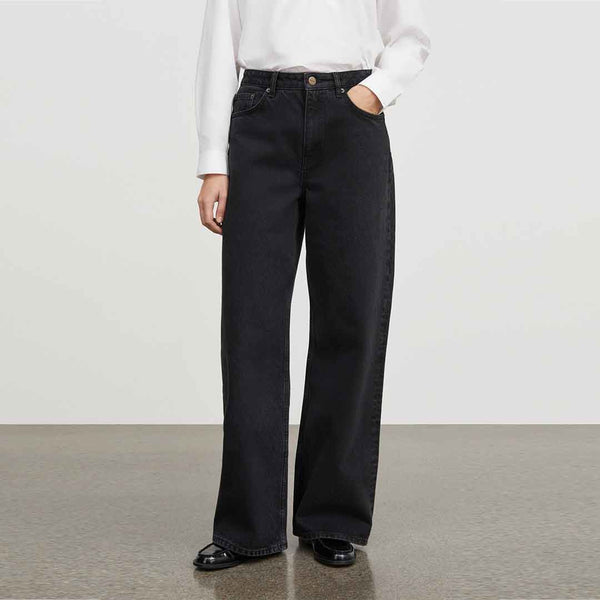 SKALL STUDIO Willow wide jeans - vintage black