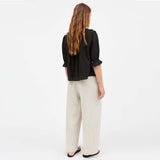 SKALL STUDIO Clea bluse - sort