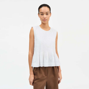 SKALL STUDIO Pavlova top - hvid