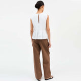 SKALL STUDIO Pavlova top - hvid