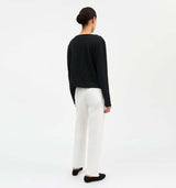 SKALL STUDIO Allison cropped jeans - off white