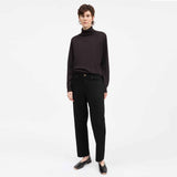SKALL STUDIO Allison cropped jeans - sort