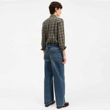 SKALL STUDIO Nico skjorte - Green/White Check