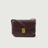 SOEUR Bellissima Mini taske - chocolate brun