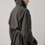 SOEUR Helio frakke - Anthracite Fonce
