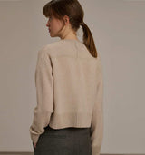 SOEUR Virginia cardigan - Ecru