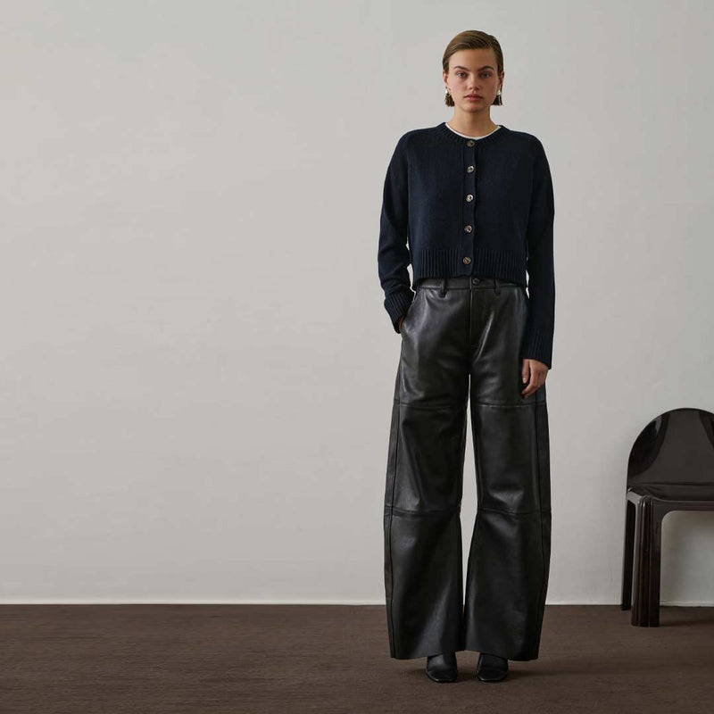 SOEUR Virginia cardigan - Blå