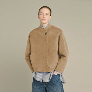 SOEUR Windsor jakke - Camel Chiné