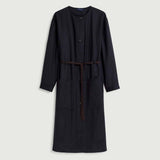 SOEUR Helie skjorte kjole - navy blå