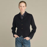 SOEUR Hespera blazer jakke - Deep Navy mørkeblå