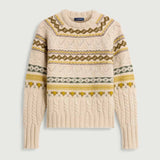 SOEUR Luis strik - Multico Beige striber
