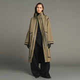 SOEUR vendbar Luce frakke - sort/beige