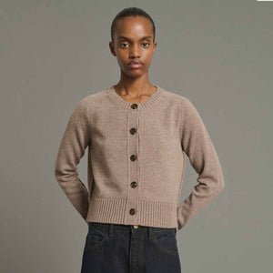 SOEUR Virginia cardigan - Beige melange