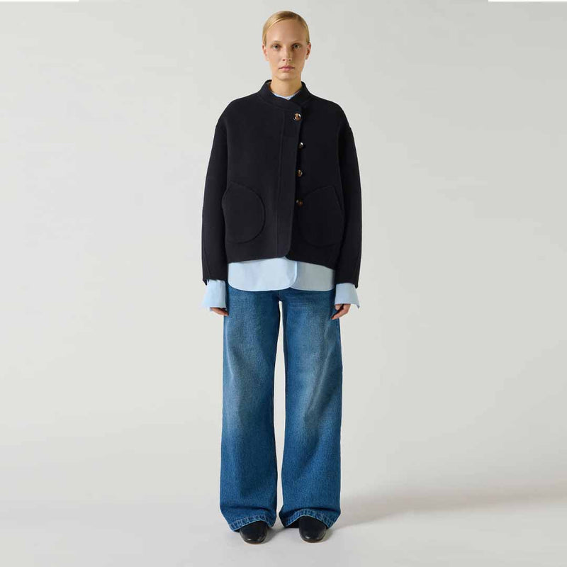 SOEUR Windsor jakke - deep navy
