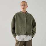 SOEUR Windsor jakke - Kaki Chiné