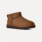 UGG Classic Ultra Mini støvler - Dark Chestnut brun