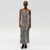 UNDRESS CODE Havana kjole - zebra