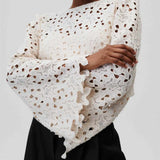 UNDRESS CODE Iris bluse - Cream