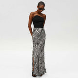 UNDRESS CODE Kala nederdel - zebra