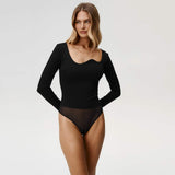 UNDRESS CODE Mademoiselle bodysuit - sort