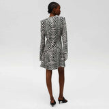 UNDRESS CODE Paloma mini kjole - zebra