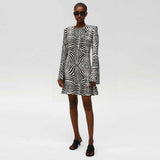 UNDRESS CODE Paloma mini kjole - zebra