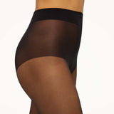 WOLFORD Pure 10 strømpebukser - sort