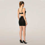 WOLFORD Contour control stretch-cotton shorts - sort