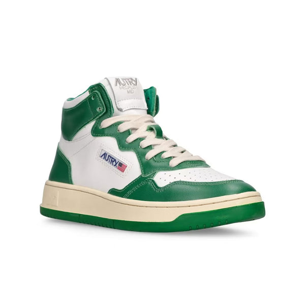 AUTRY Medalist Mid top sneakers - hvid / grøn