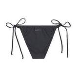 GANNI A4044 String bikini trusser - sort