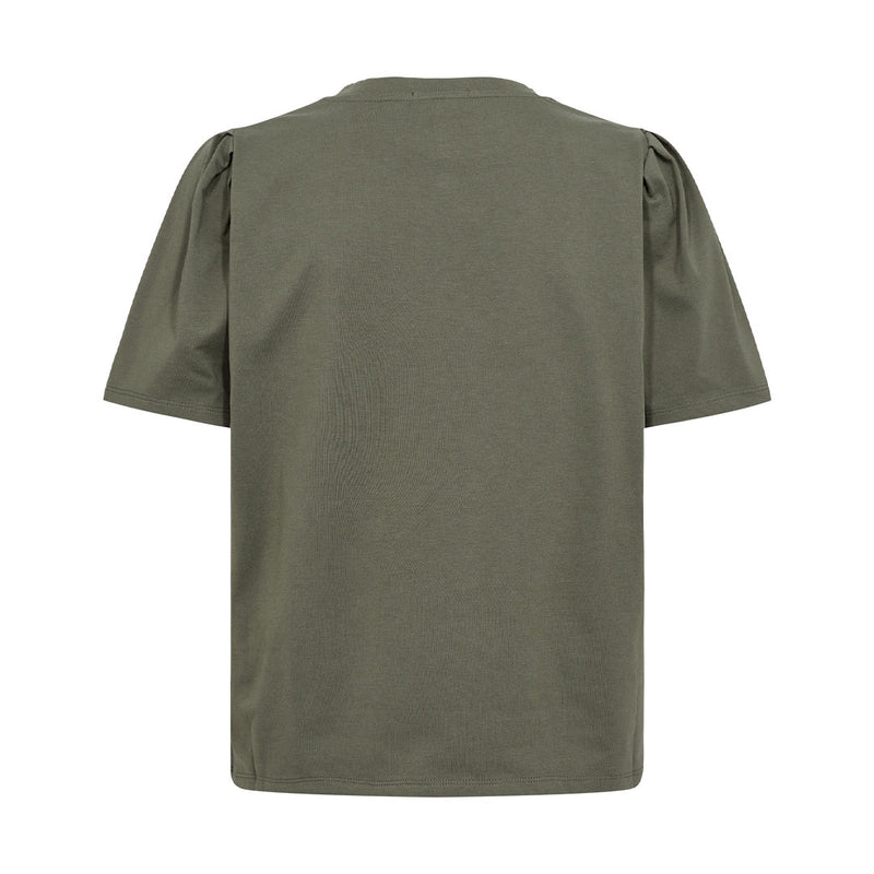 LEVETE ROOM Isol 1 t-shirt - moss grøn