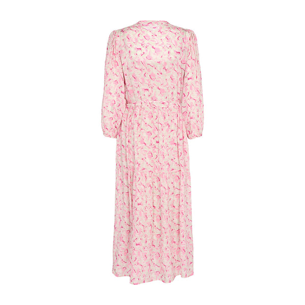 LEVETE ROOM Anja 1 kjole - powder pink print