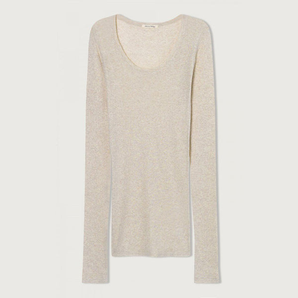 AMERICAN VINTAGE MAS04 bluse - creme chine beige