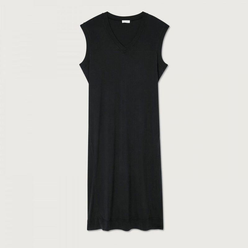 American Vintage: sort, afslappet TUK14b kjole i haus-frau.dk – HAUSFRAU