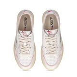 AUTRY Open Low sneakers - hvid / rosa