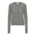 BETA STUDIOS Alice Classic cashmere cardigan - grå melange