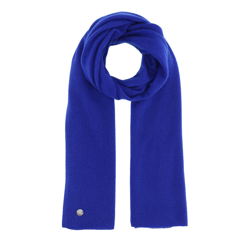 BETA STUDIOS Long Scarf cashmere tørklæde - Azure Blue