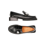 GANNI S1914 Moccasin loafer sko - sort