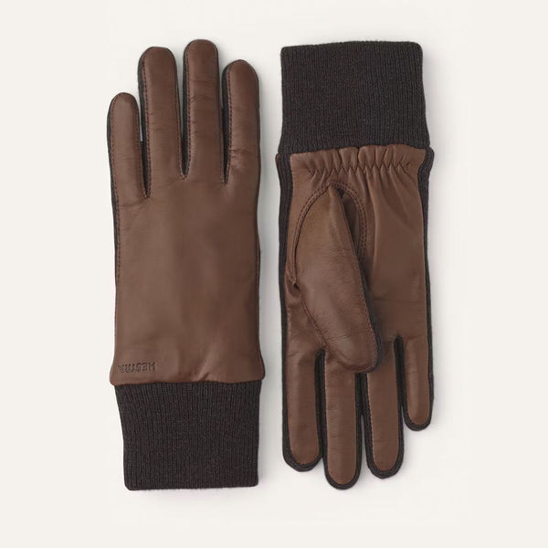 HESTRA Jeanne 14860 handsker, chestnut brune