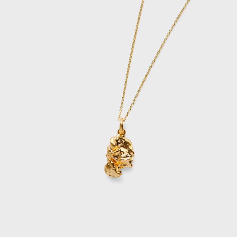 LEA HOYER Flora halskæde med vedhæng - guld