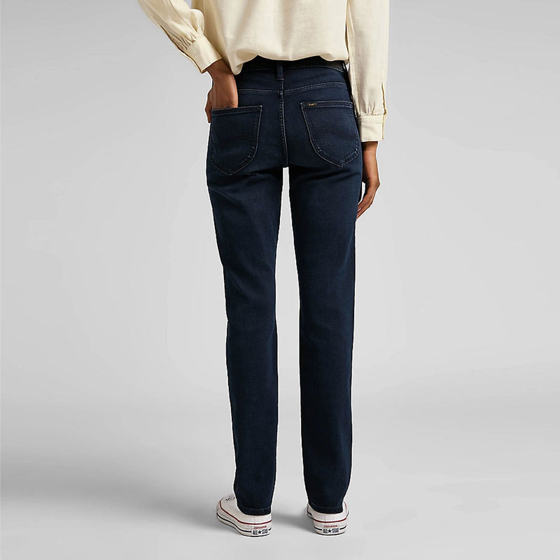 platform Zeep Zware vrachtwagen LEE jeans: Blåsorte Elly jeans i Dark Lea. LEE jeans Udsalg Online! –  HAUSFRAU