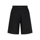 LEVETE ROOM Naja 13 hør shorts - sort