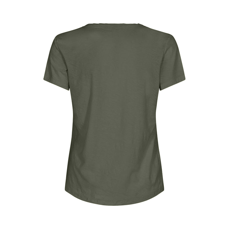 LEVETE ROOM Any 2 t-shirt - moss grøn