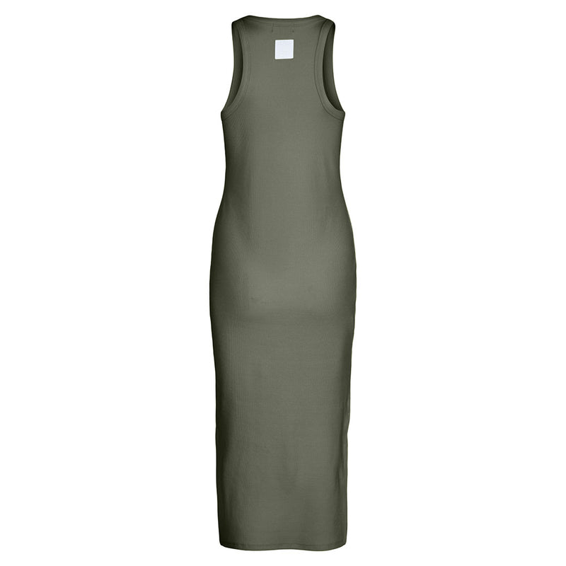 LEVETE ROOM Numbia 4 kjole - moss grøn