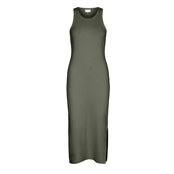 LEVETE ROOM Numbia 4 kjole - moss grøn