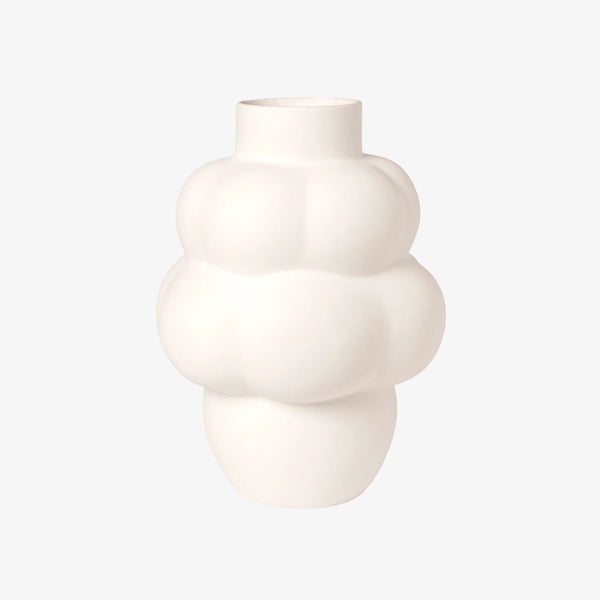LOUISE ROE Balloon #4 vase - Raw hvid