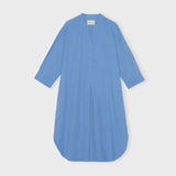 Moshi Moshi Mind Kate Poplin skjortekjole - Heaven Blue